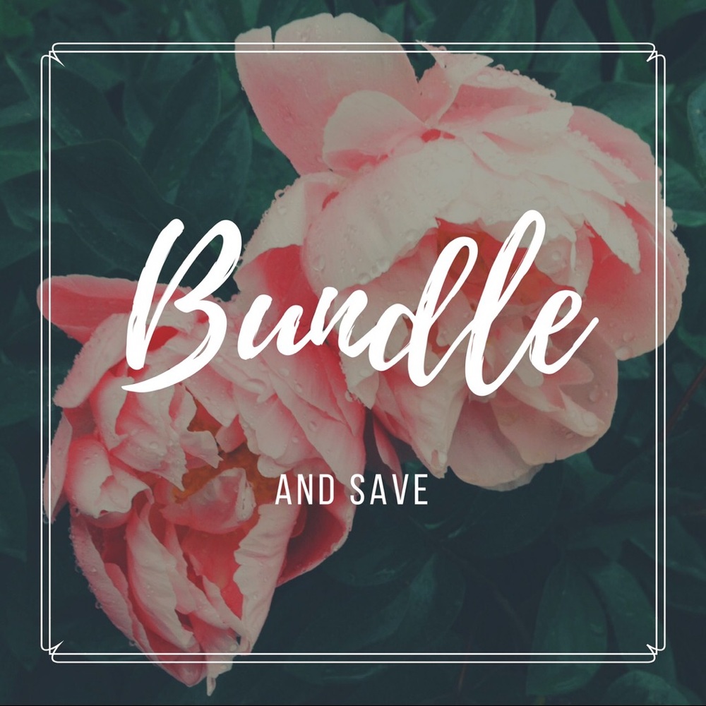 Bundle and save for discounts!
